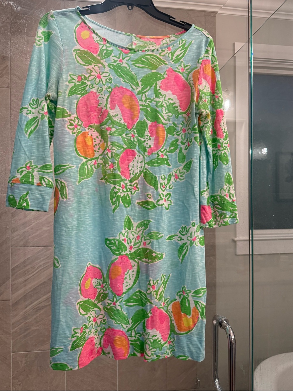 Lilly Pulitzer 100% Cotton Printed Shift Dress | Size Small | GUC
